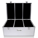 500 Disc Aluminium Storage Box - Silver