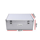 500 Disc Aluminium Storage Box - Silver