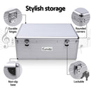 500 Disc Aluminium Storage Box - Silver