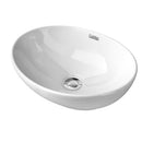 Ceramic Oval Sink Bowl - White