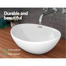Ceramic Oval Sink Bowl - White