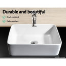 Ceramic Rectangle Sink Bowl - White