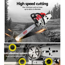 62cc Commercial Petrol Chainsaw 20 Oregon Bar E-Start Chains Saw Tree
