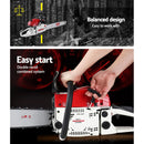 62cc Commercial Petrol Chainsaw 20 Oregon Bar E-Start Chains Saw Tree