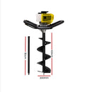 Giantz 66CC Petrol Post Hole Digger Drill Auger Borer Fence Earth Power