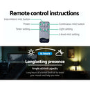 DEVANTi Aroma Diffuser Air Humidifier Light Wood Grain 400ml