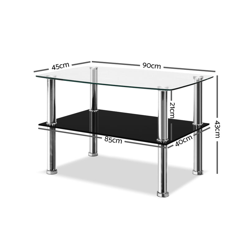 Dumor Glass Coffee Table