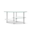 3 Tier Coffee Table - Glass