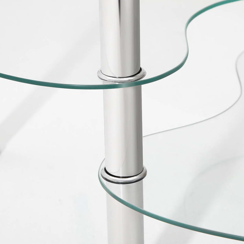 3 Tier Coffee Table - Glass