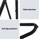 Coffee Table Glass End Side Tables High Gloss Display Modern Furniture 50X50CM