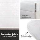 Giselle Bedding 3 Setting Fully Fitted Electric Blanket - Single