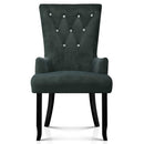 French Provincial Dining Chair - Grey