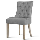 French Provincial Dining Chair - Grey