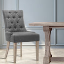 French Provincial Dining Chair - Grey