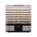 Food Dehydrator with 7 Trays - Silver