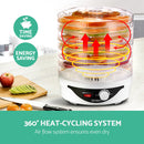 Devanti Food Dehydrator with 7 Trays - White