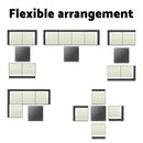 5PC Outdoor Furniture Sofa Set Lounge Setting Wicker Couches Garden Patio Pool