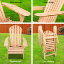 Outdoor Furniture Sun Lounge Chairs Beach Chair Recliner Adirondack Patio Garden