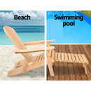 Set of 2 Outdoor Sun Lounge Chairs Patio Furniture Beach Chair Lounger