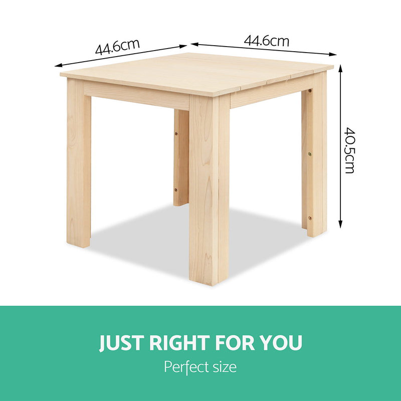 Wooden Outdoor Side Beach Table