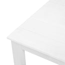 Outdoor Side Beach Table - White