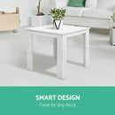 Outdoor Side Beach Table - White