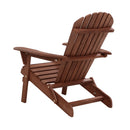 Outdoor Furniture Beach Chair Wooden Adirondack Patio Lounge Garden
