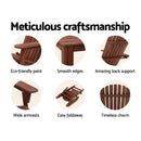 Outdoor Furniture Beach Chair Wooden Adirondack Patio Lounge Garden