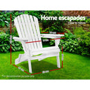 Outdoor Furniture Adirondack Chairs Beach Chair Lounge Wooden Patio Garden