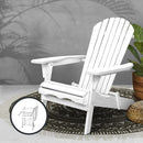 Outdoor Furniture Adirondack Chairs Beach Chair Lounge Wooden Patio Garden