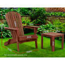 Outdoor Folding Beach Camping Chairs Table Set Wooden Adirondack Lounge