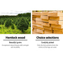 Outdoor Sun Lounge Beach Chairs Table Setting Wooden Adirondack Patio Brown Chair