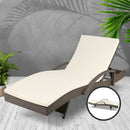 Outdoor Sun Lounge - Grey
