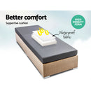Outdoor Wicker Sun Lounge - Natural Brown