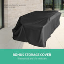 6PC Sofa Set Outdoor Furniture Lounge Setting Wicker Couches Garden Patio Pool