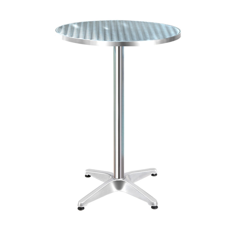 Outdoor Bar Table Aluminium Dining Table Round 70CM