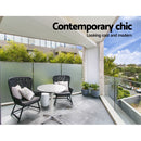 Outdoor Bar Table Aluminium Dining Table Round 70CM