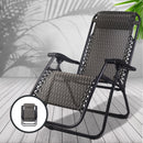 Outdoor Portable Recliner - Grey