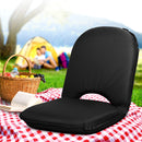 Foldable Beach Sun Picnic Seat - Black