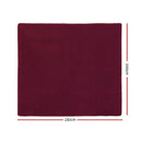 Ultra Soft Shaggy Rug Large 200x230cm Floor Carpet AntiUnbrandedslip Area Rugs Burgundy