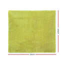 Shaggy Rug 200x230cm Green