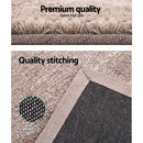 140x200cm Luxury Shaggy Rug Gradual Color Anti-slip Carpet Sand
