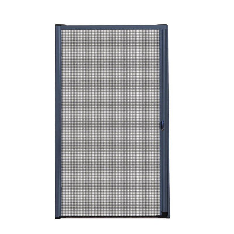Retractable Magnetic Fly Screen Flyscreen Door Mesh Sliding 1.2m x 2.1m Grey