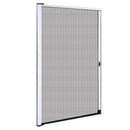 Retractable Magnetic Fly Screen Flyscreen Door Mesh Sliding 1.2m x 2.1m White