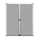 Retractable Magnetic Fly Screen Flyscreen Door Mesh Sliding 1.8m x 2.1m White