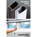 Retractable Window Fly Screen Flyscreen Mesh DIY 1.8m x 1.5m White