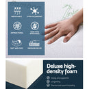 Giselle Bedding Portable Mattress Folding Foldable Foam Floor Bed Tri Fold 180cm