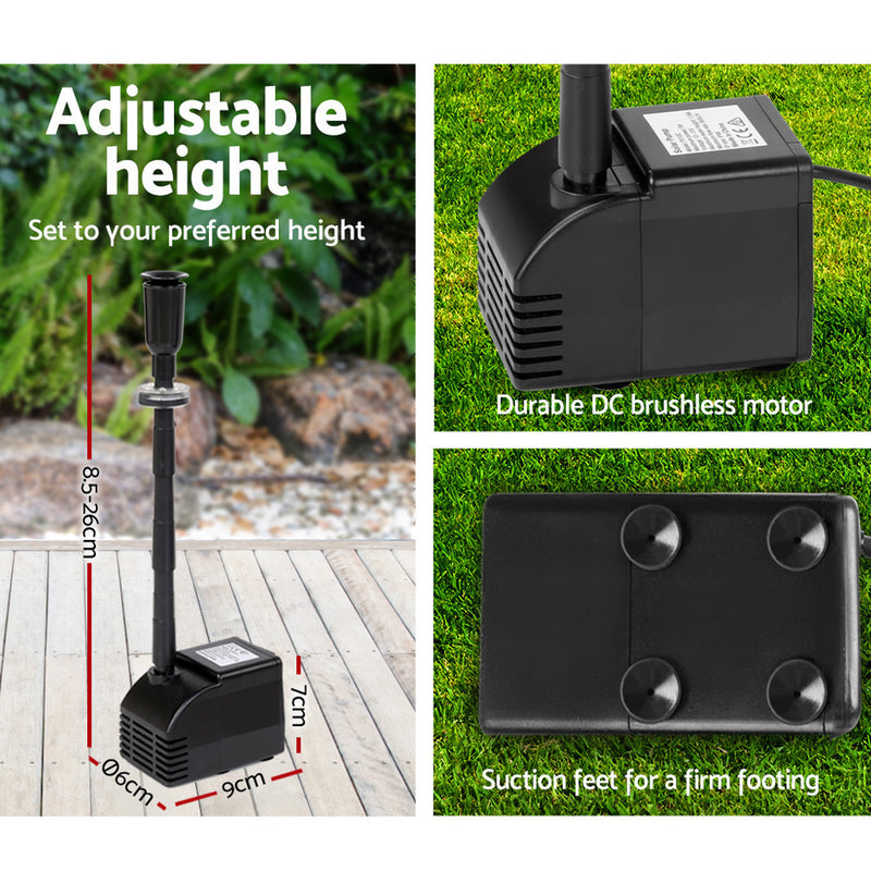 Solar Powered Water Pond Pump 60W