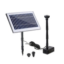 25W Solar Powered Water Pond Pump Outdoor Submersible Fountains
