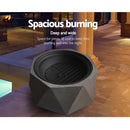 Outdoor Portable Fire Pit Bowl Wood Burning Patio Oven Heater Fireplace